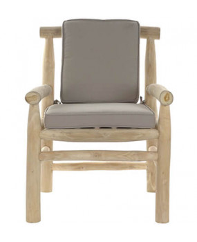 Sillón campo teca - Sillas de salon - Cactus Home Decor