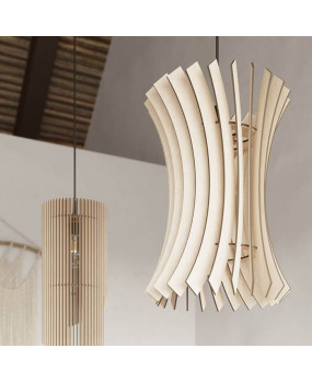 Oriana wooden pendant lamp