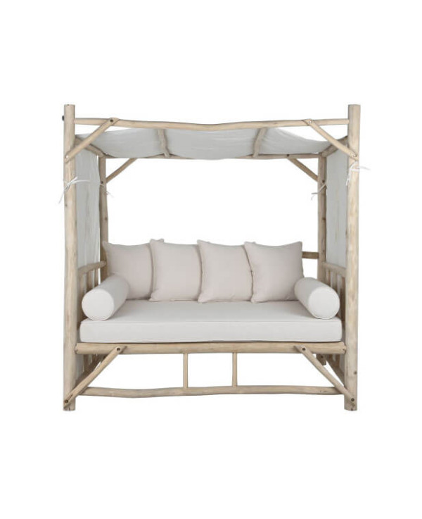 Oaxaca teak wood chillout bed