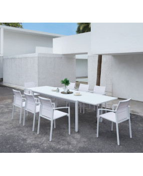 Silla de exterior moderna Orick