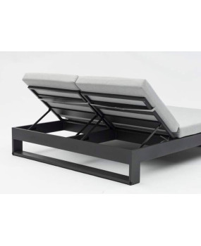 Outdoor double sun loungers - Outdoor Beds - Cactus Home Decor