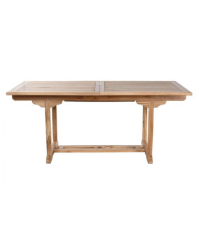 Set de Comedor Exterior de Teca Extensible de 9 Piezas - Juego de Comedor - Cactus Home Decor