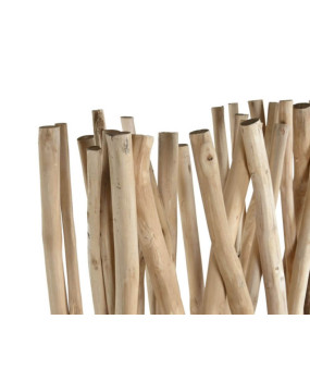 Separador de Ambientes con Ramas de Teca - Accesorios - Cactus Home Decor