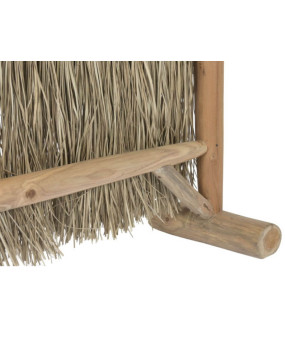 Pantalla Natural de Fibra de Teca - Accesorios - Cactus Home Decor