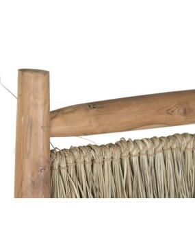 Pantalla Natural de Fibra de Teca - Accesorios - Cactus Home Decor