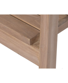 Borneo Teak Wood Chair - Sillas y sillones - Cactus Home Decor