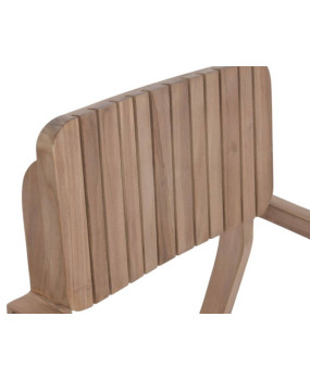 Borneo Teak Wood Chair - Sillas y sillones - Cactus Home Decor