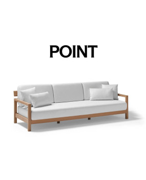 Kubik outdoor sofa (Teck Teak) - Home - Cactus Home Decor